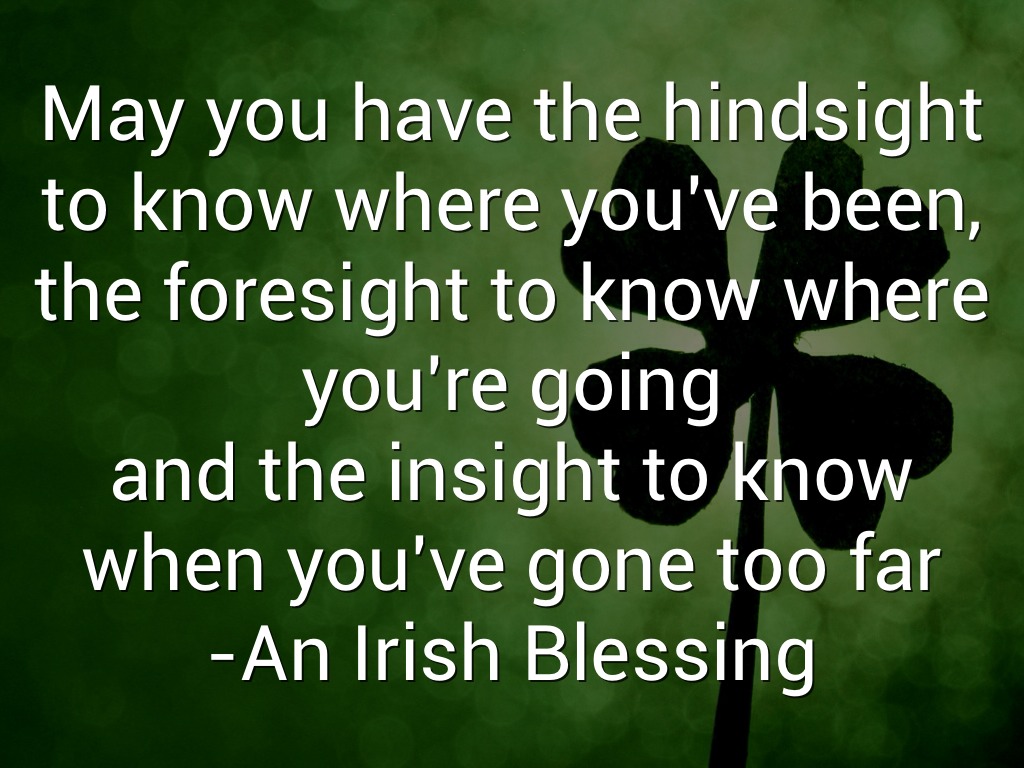 irish blessing